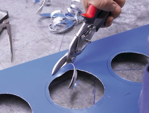 ERDI BESSEY Nożyce kształtowe D16L lewe