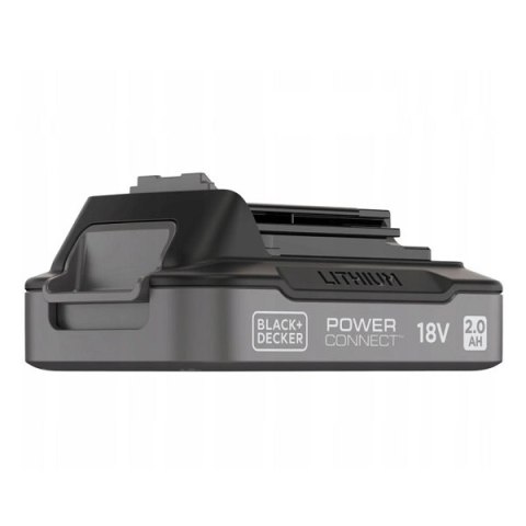 Akumulator z wskaźnikiem naładowania 18V / 2,0Ah, Li-Ion, Black+Decker [BDL2018S-XJ]