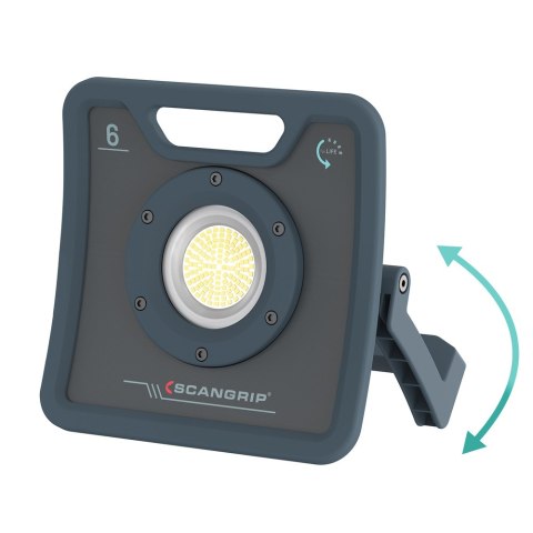 Lampa robocza MULTI-LED, 6000 lumenów, 41W, NOVA 6, SCANGRIP 03.6203 + statyw 3m 03.5431 [49.0595]