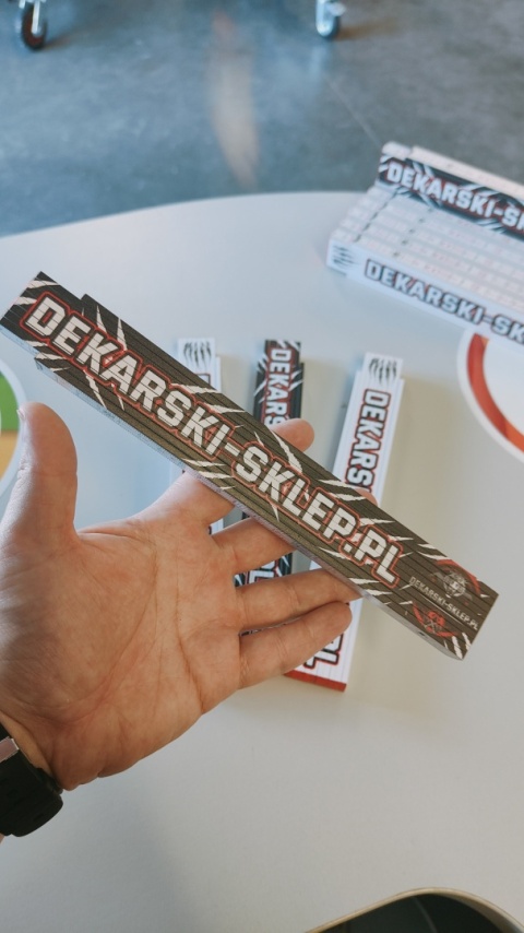 Miara drewniana składana STABILA z logo DEKARSKI-SKLEP.PL (1szt.)