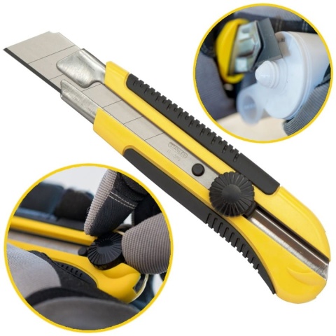 Nóż z ostrzem łamanym 180 x 25mm STANLEY (1-10-425)