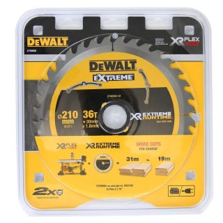 Piła tarczowa 210mm, 36 zębów, XR EXTREME RUNTIME DEWALT [DT99566-QZ]