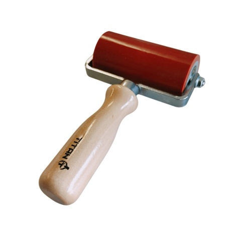Wałek dociskowy silikonowy TITAN 100 mm - 1kg, do papy i membran dachowych