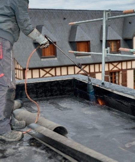 Palnik dekarski TITANE R Piezo 75102 – tytanowy 150 kW z rękojeścią piezo i szybkozłączem