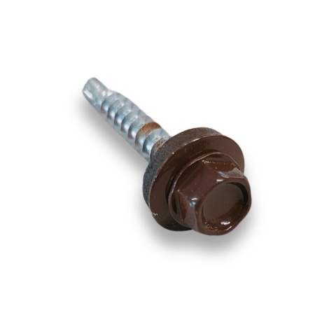 Wkręt farmerski 4,8 × 35 mm RAL 8017 (opak. 250 szt.) – P&P Fasteners