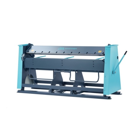 Zaginarka ręczna Mazanek ZGR/1,5 3000 – szerokość robocza 3000 mm, blacha do 1,5 mm