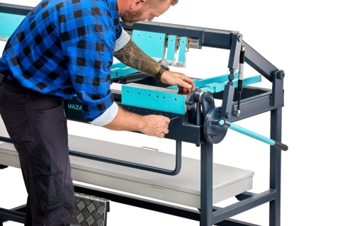 Zaginarka ręczna segmentowa ZGRs 1000 L/1,0 MAZANEK