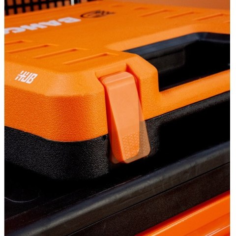 Zestaw 98 szt. kluczy nasadowych i akcesoriów 1/4" i 1/2", klucze imbusowe i płasko-oczkowe, BAHCO [S98MC1H]