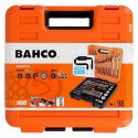 Zestaw 98 szt. kluczy nasadowych i akcesoriów 1/4" i 1/2", klucze imbusowe i płasko-oczkowe, BAHCO [S98MC1H]
