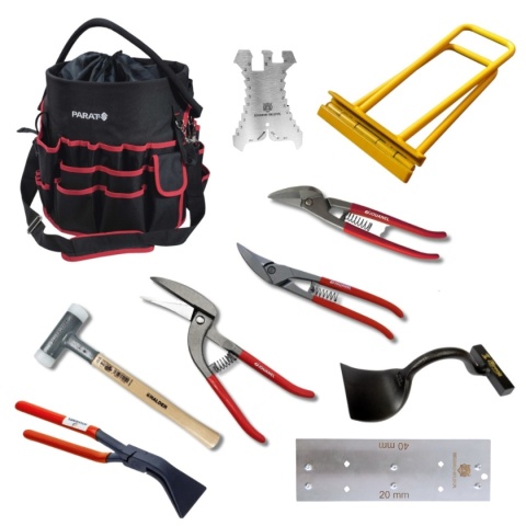 Zestaw narzędzi dekarskich - blacha na rąbek - 0 - startowy