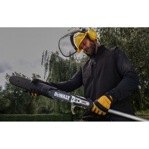 Akumulatorowa piła łańcuchowa 25cm na wysięgniku 3.5m, 54V, XR FLEXVOLT DEWALT [DCMPS635N-XJ]