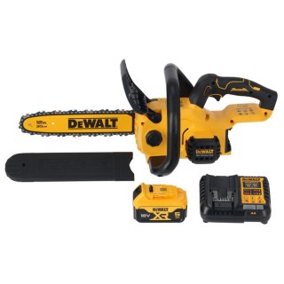 Akumulatorowa pila łańcuchowa, 30cm, 1x5.0Ah, 18V XR DEWALT [DCMCS565P1-QW]
