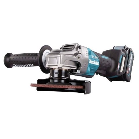 Akumulatorowa szlifierka kątowa 125mm, 40V max XGT, Makita [GA029GM201] 2x4,0Ah, włącznik spustowy, AWS