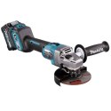 Akumulatorowa szlifierka kątowa 125mm, 40V max XGT, Makita [GA023GM201] 2x4,0Ah, włącznik ślizgowy, AWS