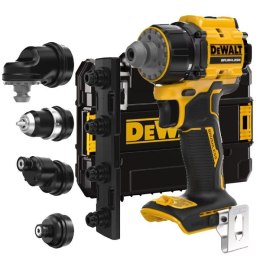 Akumulatorowa wiertarko-wkrętarka z 4 wymiennymi głowicami, 18V XR, 73Nm, DeWALT [DCD803NT-XJ]