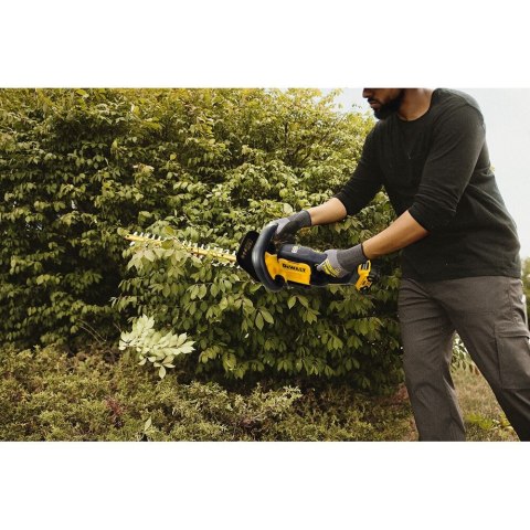 Akumulatorowe nożyce do żywopłotu 55cm, 18V XR, DEWALT [DCMHT562N-XJ]
