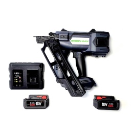 Green Max AB34/90-D1 – gwoździarka akumulatorowa 18V do konstrukcji drewnianych