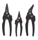 Nożyce wielofunkcyjne 3szt. ERGO Erdi Bessey [COMBI-SET-A] BLACK EDITION