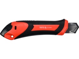 Nożyk z ostrzem łamanym 25 mm YATO YT-75101 – profesjonalny nóż dekarski