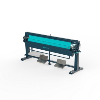 Zaginarka ręczna segmentowa Mazanek ZGRs 1500 L/1,5 - profesjonalne gięcie blachy do 1,5 mm