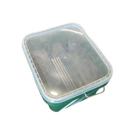 Gwoździe pierścieniowe PREBENA 2,8×50 mm – łączone papierem, 3000 szt.