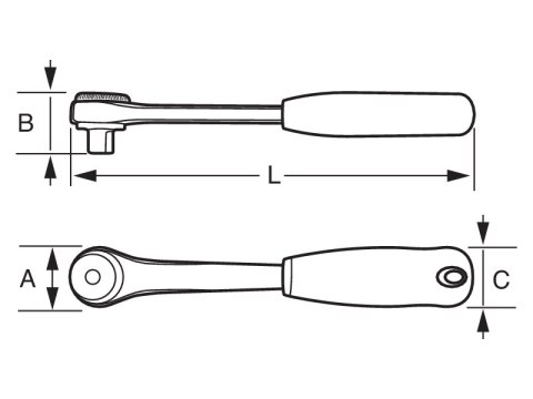 Zestaw grzechotkowy do zaworów grzejnikowych Bahco [8195-SET]