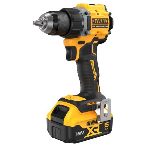 Akumulatorowa wiertarko-wkrętarka, 18V XR, DeWALT [DCD794P2T-QW] 2x5,0Ah