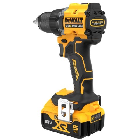Akumulatorowa wiertarko-wkrętarka, 18V XR, DeWALT [DCD794P2T-QW] 2x5,0Ah