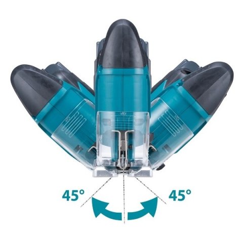 Akumulatorowa wyrzynarka 18V, 65mm, Makita [DJV186WVE] 2x2,0Ah, LXT BASIC