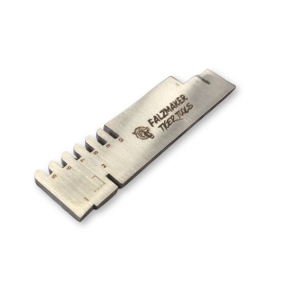 FalzMaker 1szt. — przymiar do rąbka stojącego z rysikiem traserskim 5-10 mm (stal nierdzewna) | Tiger Tools