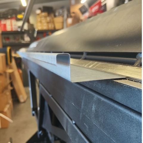 FalzMaker 2szt. — przymiary do rąbka stojącego z rysikiem traserskim 5–10 mm (stal nierdzewna) | Tiger Tools