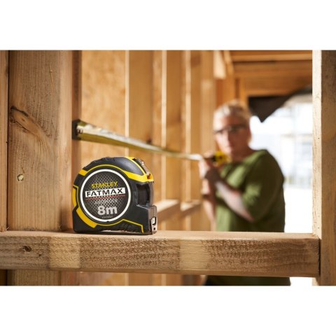 Miara zwijana 8m z magnesem, Autolock, FatMax, Stanley, [XTHT0-33501]