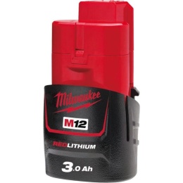 Milwaukee M12 B3 – Akumulator 12 V REDLITHIUM 3,0 Ah (4932451388)