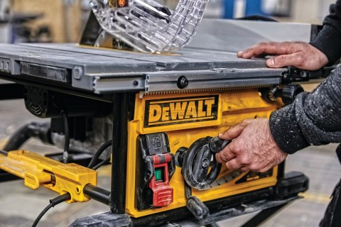 Pilarka stołowa 2000W, 250/30mm + wózek DeWalt [DWE7492 + DWE74911]