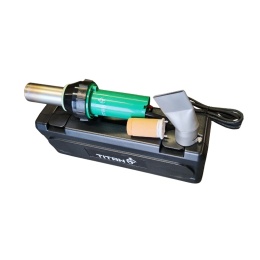 Zgrzewarka ręczna TITAN HADES 3400W – nagrzewnica do membran dachowych PVC/TPO zestaw PRO