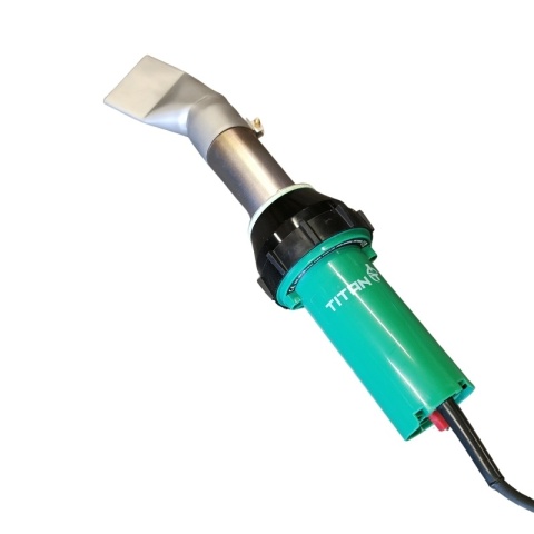 Zgrzewarka ręczna TITAN HADES 3400W – nagrzewnica do membran dachowych PVC/TPO zestaw PRO