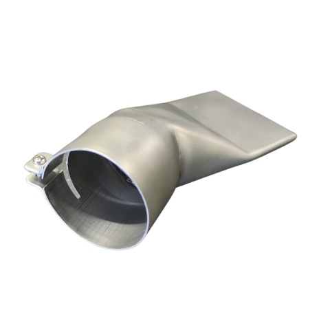 Dysza płaskoszczelinowa TITAN 74×3 mm zakrzywiona do zgrzewarki membran PVC / TPO