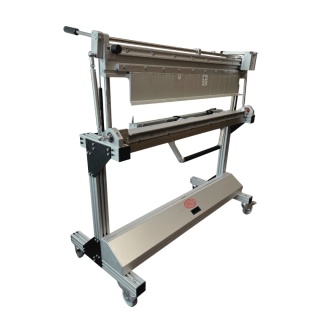 Zaginarka segmentowa DRÄCO K1-AGNU-3 1120 mm - mobilna giętarka dekarska