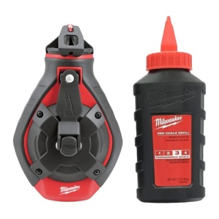 Gruby sznur traserski Milwaukee 4932498391 30 m z czerwoną kredą