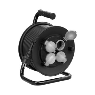 Przedłużacz bębnowy 40m 3x2.5mm, IP44, Lena Lighting [612411]