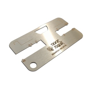 Rysik do rąbka blacharski/dekarski TIGER TOOLS RTRT-2 (100150) - precyzyjne narzędzie do trasowania rąbków