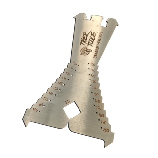 Rysik traserski TIGER TOOLS RTT-200 (100200) 100-200 mm - profesjonalny szablon dekarski do trasowania blach