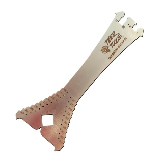 Rysik traserski TIGER TOOLS RTT-300 (100300) 100-300 mm - profesjonalny szablon dekarski do trasowania blach