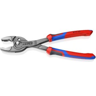 Szczypce chwytające od czoła i z boku 5-27mm, TwinGrip, Knipex [82 02 250] rękojeści dwukomponentowe