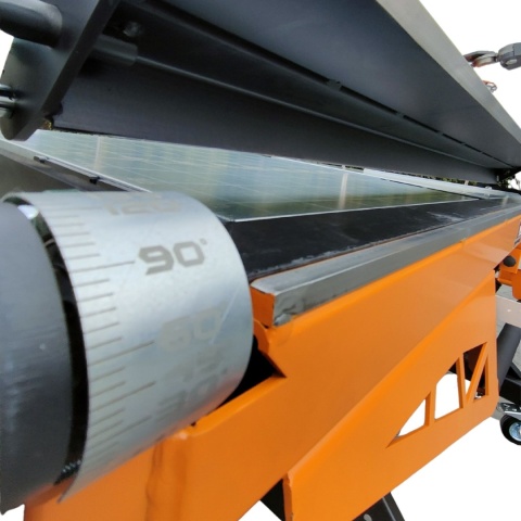 Zaginarka OLMET Alpha 2110 mm – profesjonalna giętarka dekarska z osprzętem