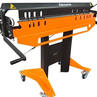 Zaginarka segmentowa dekarska OLMET PIRANHA 1250 mm z podstawą