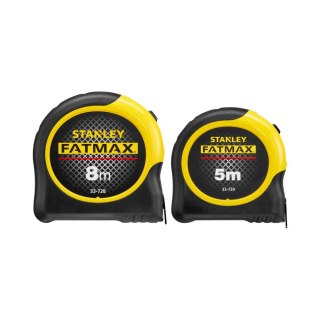 Zestaw 2 miar zwijanych, 5 i 8m x 32mm, Fatmax, Stanley [FMHT31725-0]