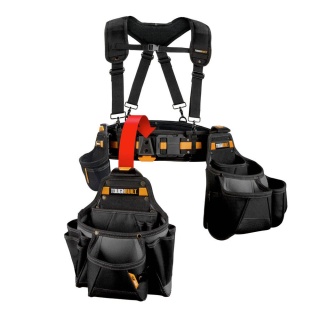 Zestaw sakw narzędziowych z pasem ToughBuilt TB-CT-101-5P ClipTech (5 elementów)