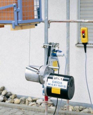Wciągarka rusztowaniowa GEDA MAXI 150S 81M - 150kg