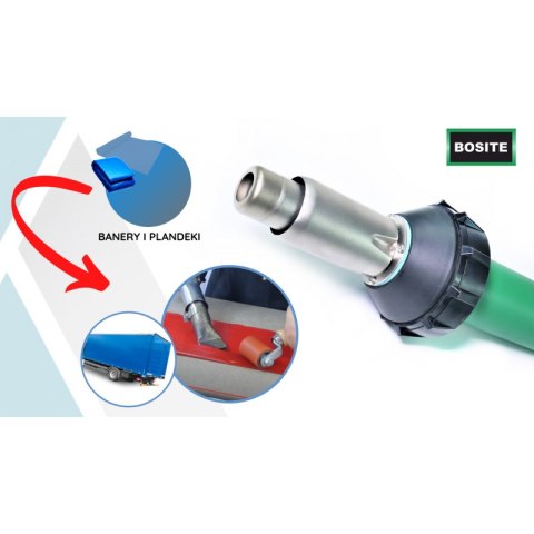 Zgrzewarka do plandek i banerów Bosite-D (Zestaw)